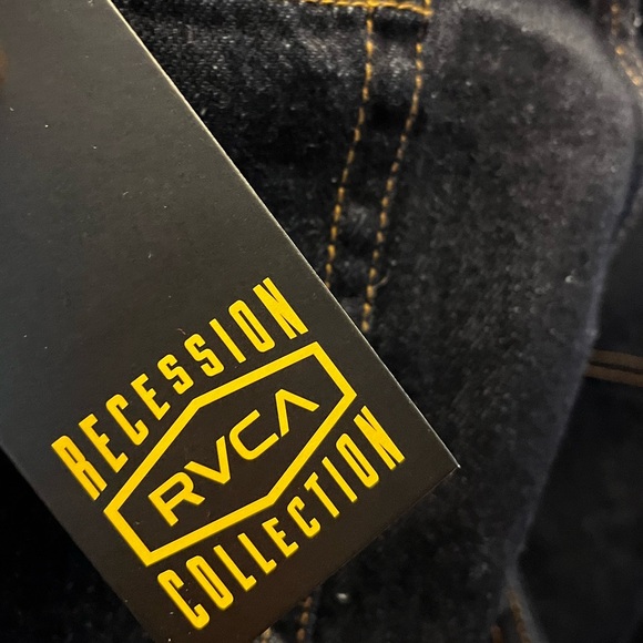 RVCA Americana Day Shift Relaxed Fit Denim Jeans 32 - Picture 11 of 16